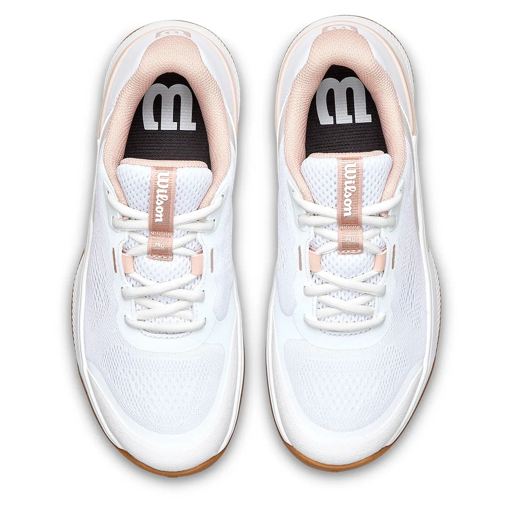 Women's Intrigue Pro Tennis Shoes White and Cameo Rose
