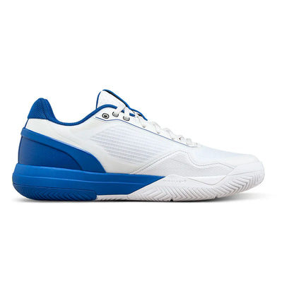 Men's Rush Pro 5 Tennis Shoes White and Deja Vu Blue
