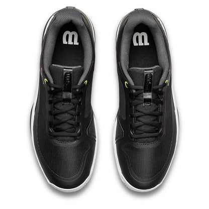 Men's Rush Lite 5 Tennis Shoes Black and White