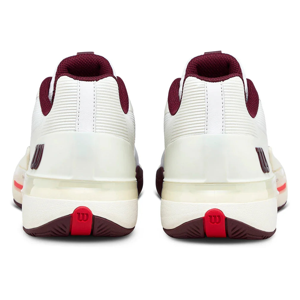 Men's Rush 5 Tour Back to Tennis Shoes White and Port Royal