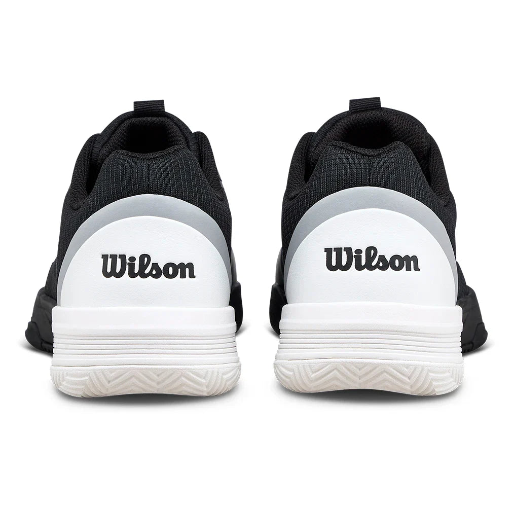 Men's CourtGlide Tennis Shoes Black and Warm Taupe