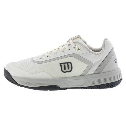 Women's CourtGlide Tennis Shoes White and Lunar Rock
