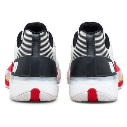 Men's Rush Tour 5 Clay Tennis Shoes White and Black