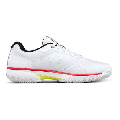 Men's Rush Lite 5 Clay Tennis Shoes White and Black