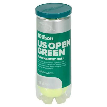 US Open Green Tournament Tennis Ball Case