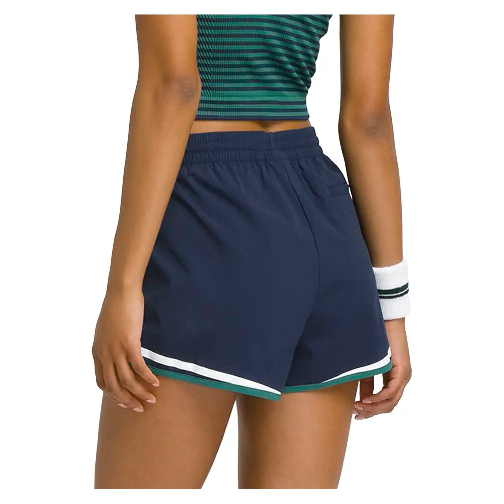 Women's Ellyn Tennis Short Classic Navy and Field Green