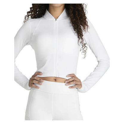 Women's All Day Full Zip Tennis Jacket Bright White