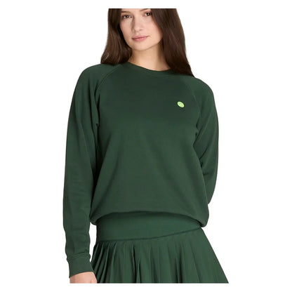Women's Classic Crew Tennis Sweatshirt Sycamore-Apparel-Wilson-WW00562531-NVDH25-670512Tennis Express
