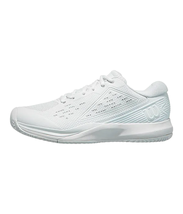 Padel Shoes Wilson Rush Pro Ace White/White/Black 2025