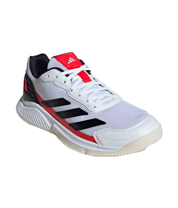 Padel Shoes Adidas Courtquick Padel Blanco/Rojo