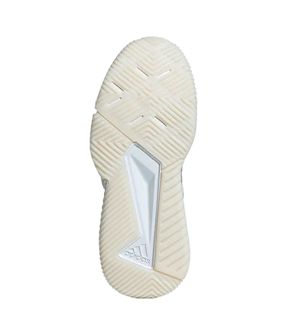 Padel Shoes Adidas Courtquick Padel Mujer Blanco/Rosa metalizado