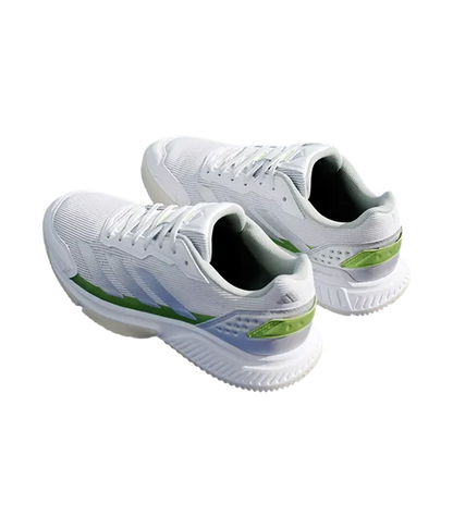Padel Shoes Adidas Courtquick Blanco/Verde Mujer 2025