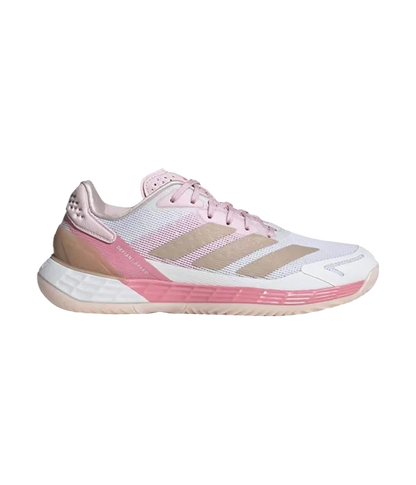 Padel Shoes Adidas Defiant Speed 2 White Perla/Rosa Mujer 2025