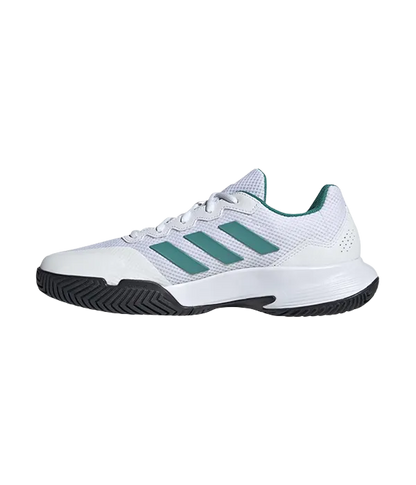 Padel Shoes Adidas GameCourt 2 M Blanco/Verde 2025