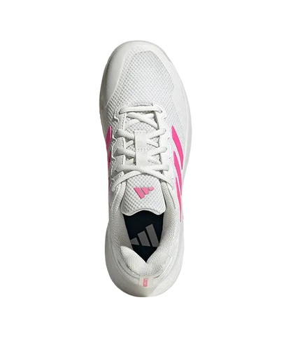 Padel Shoes Adidas GameCourt 2 Mujer Blanco/Rosa 2025