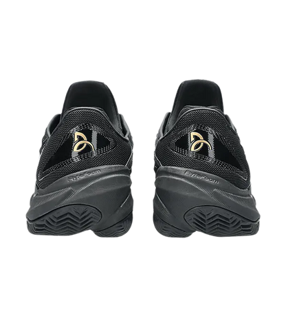 Padel Shoes Asics Court FF 3 Novak Clay Night Energy Black/Prism Gold 2025