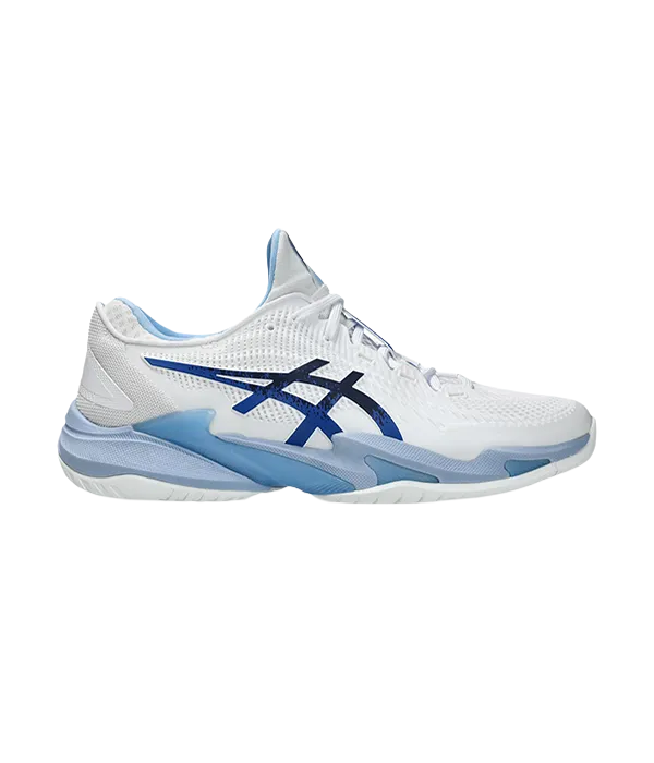 Padel Shoes Asics Court FF 3 Novak Clay White/Tuna Blue