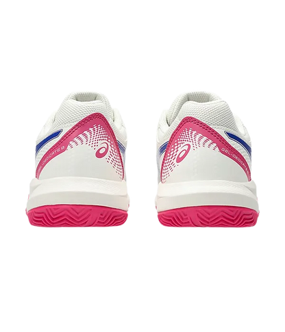 Padel Shoes Asics Gel-Dedicate 8 Clay Cream/Dark Cobalt Mujer 2025
