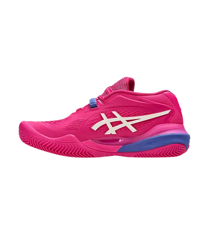 Padel Shoes Asics Gel-Resolution X Clay Bright Rose/Cream Mujer 2025