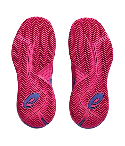 Padel Shoes Asics Gel-Resolution X Clay Bright Rose/Cream Mujer 2025