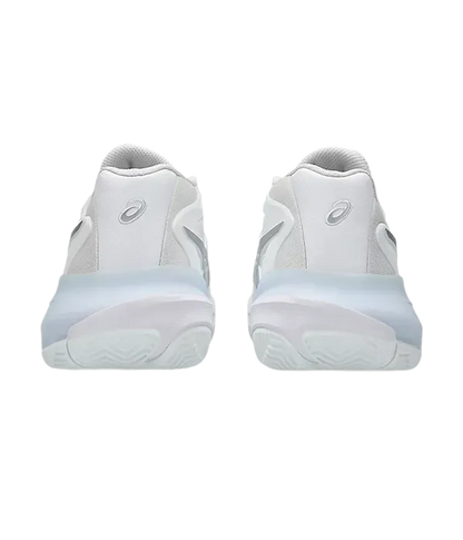 Padel Shoes Asics Gel-Resolution X Clay White/Pure Silver Mujer 2025