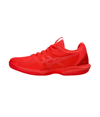 Padel Shoes Asics Solution Speed FF 3 Clay Flash Red/Blazing Coral 2025