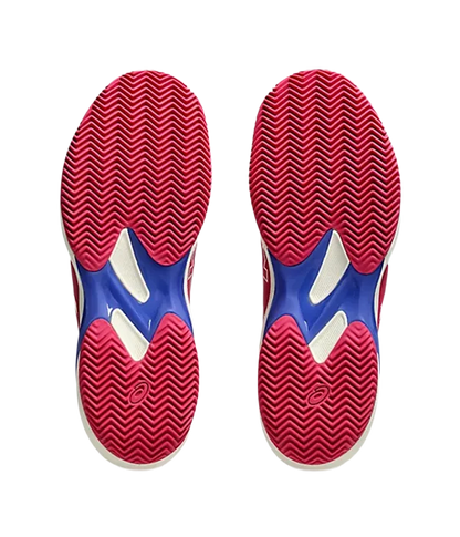 Padel Shoes Asics Solution Swift FF 2 Clay Mujer Bright Rose/Dark Cobalt 2025