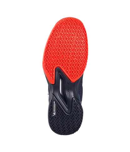 Padel Shoes Babolat Jet Premura 2 Junior Black/Tomato Red 2025