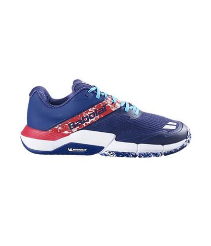 Padel Shoes Babolat Movea 2 Dark Blue/Chili Red 2025