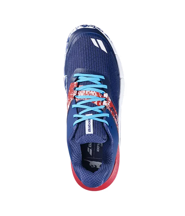 Padel Shoes Babolat Movea 2 Dark Blue/Chili Red 2025