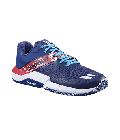 Padel Shoes Babolat Movea 2 Dark Blue/Chili Red 2025
