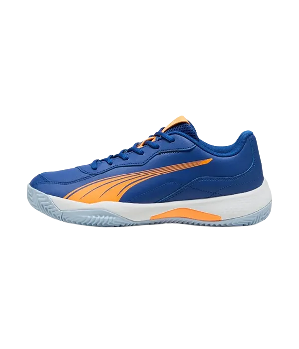 Padel Shoes Puma Nova Smash Vivid Blue/White/Hit Fire 2025