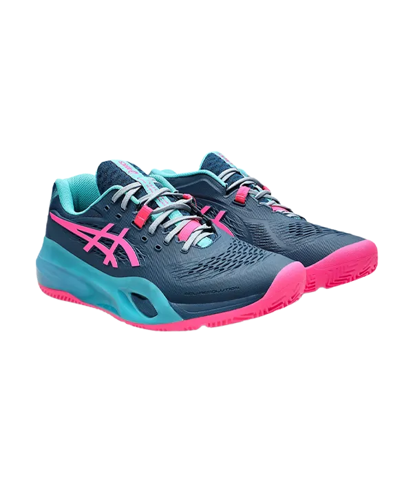 Padel Shoes Asics Gel-Resolution X Padel Mako Blue/Hot Pink 2025