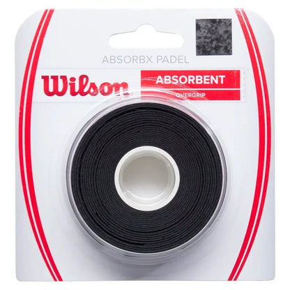 ABSORBx Padel Overgrip 3 Pack BlackTienda Tennis