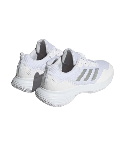 Padel Shoes Adidas GameCourt 2 Mujer Blanco