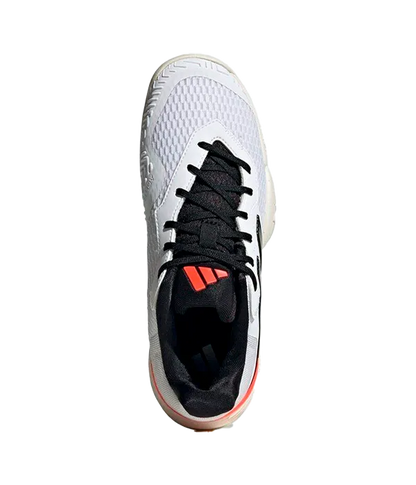 Padel Shoes Adidas Barricade Kids White Rojo