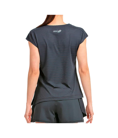 Camiseta Bullpadel Adoros Mujer Negro 2025