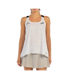 Camiseta Tirantes Bullpadel Agore Mujer White 2025