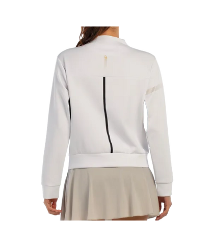 Sudadera Bullpadel Airar Mujer White 2025