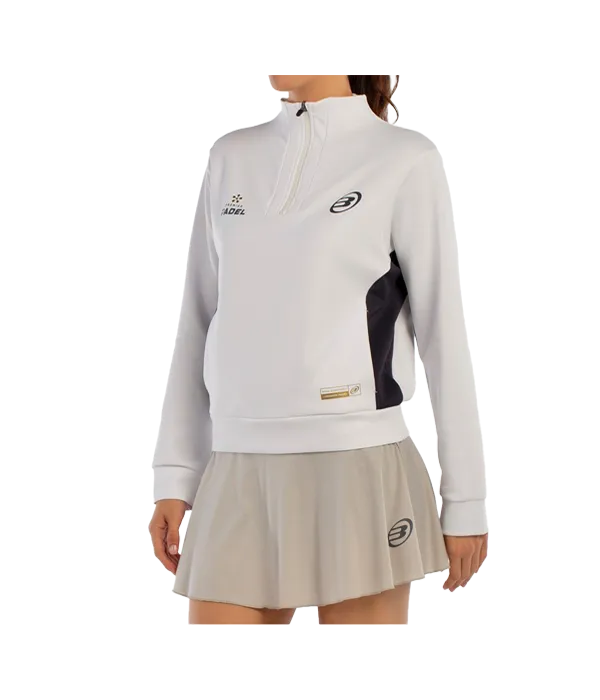 Sudadera Bullpadel Airar Mujer White 2025