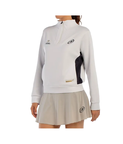 Sudadera Bullpadel Airar Mujer White 2025