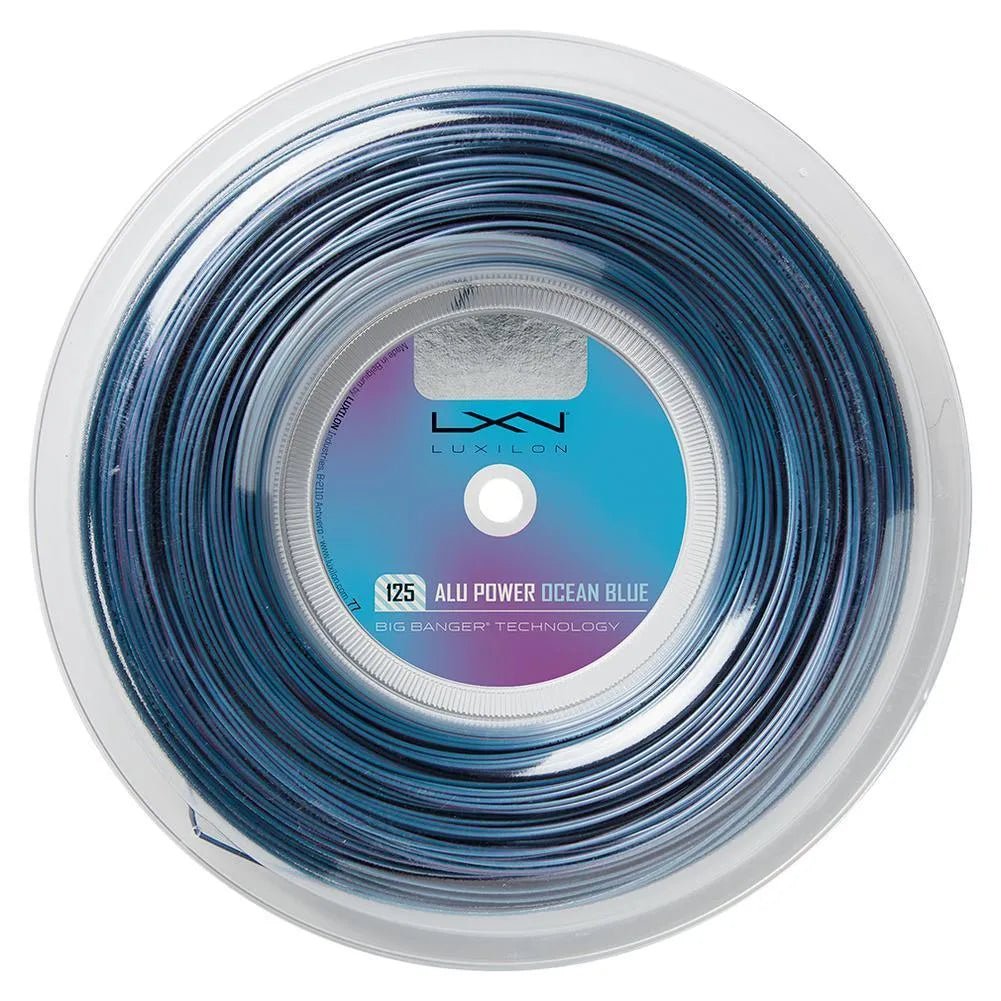 ALU Power 125 Tennis String Reel Ocean BlueTienda Tennis