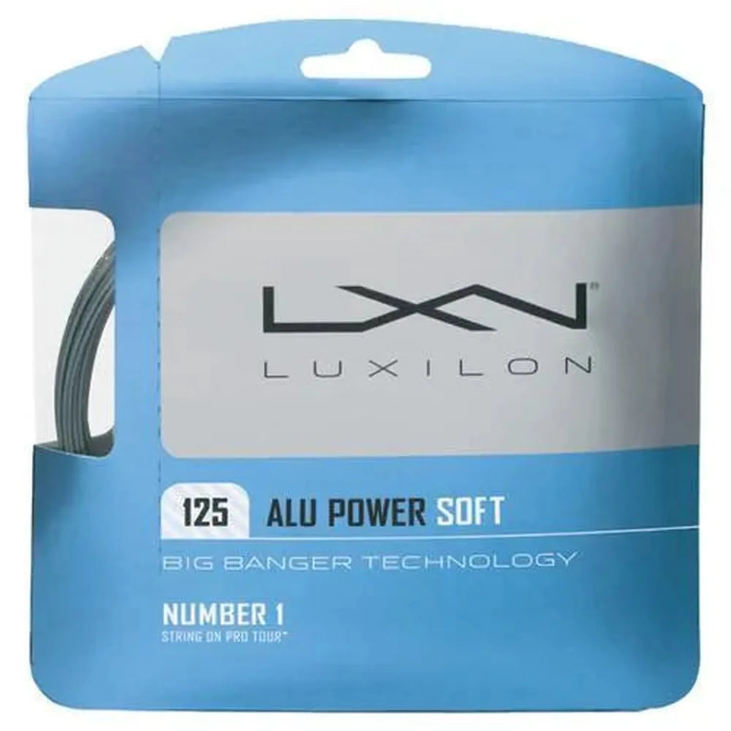 ALU Power Soft 17G Tennis String SilverTienda Tennis