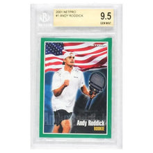 Andy Roddick 2001 NETPRO Tour Star Rookie Card (Beckett Rated)Tienda Tennis