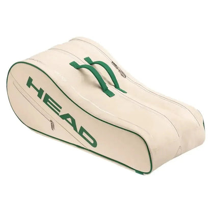 Arthur Ashe Tennis Racquet Bag L Off White and GreenTienda Tennis