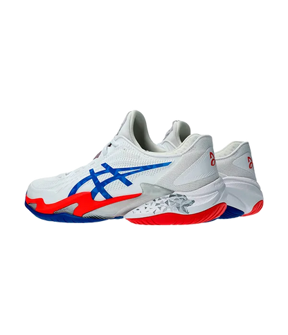 Padel Shoes Asics Court FF 3 Novak Clay White/Asics Blue
