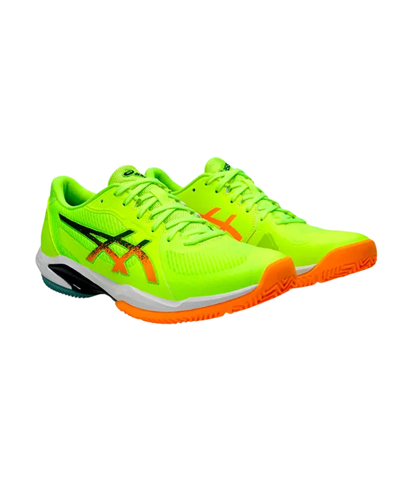 Padel Shoes Asics Solution Swift FF 2 Padel Safety Yellow/Stadium Orange