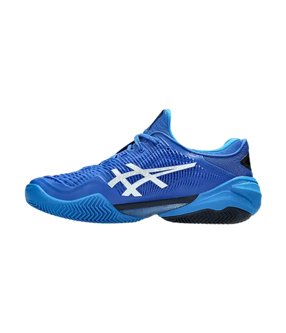 Padel Shoes Asics Court FF 3 Novak Clay Tuna Blue/Pure Silver 2025
