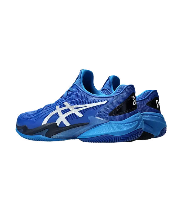 Padel Shoes Asics Court FF 3 Novak Clay Tuna Blue/Pure Silver 2025