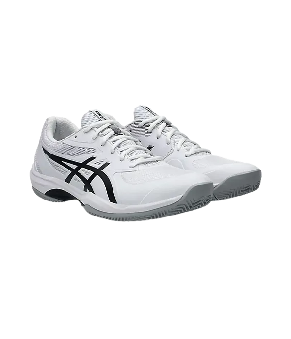 Padel Shoes Asics Game FF Clay/OC White/Black